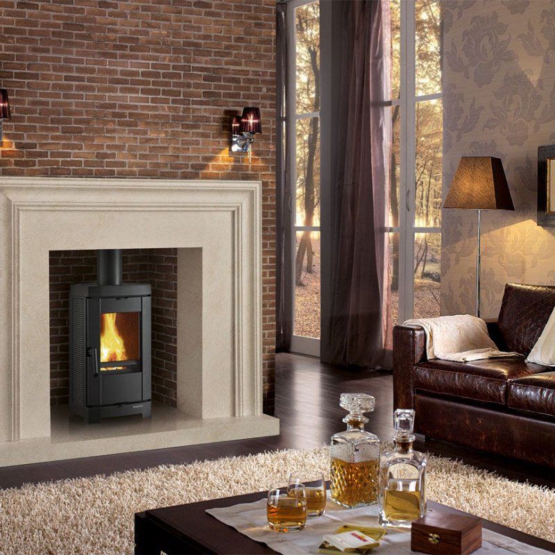 Poêle à bois Brigitta GB 4,7 kw – Image 7