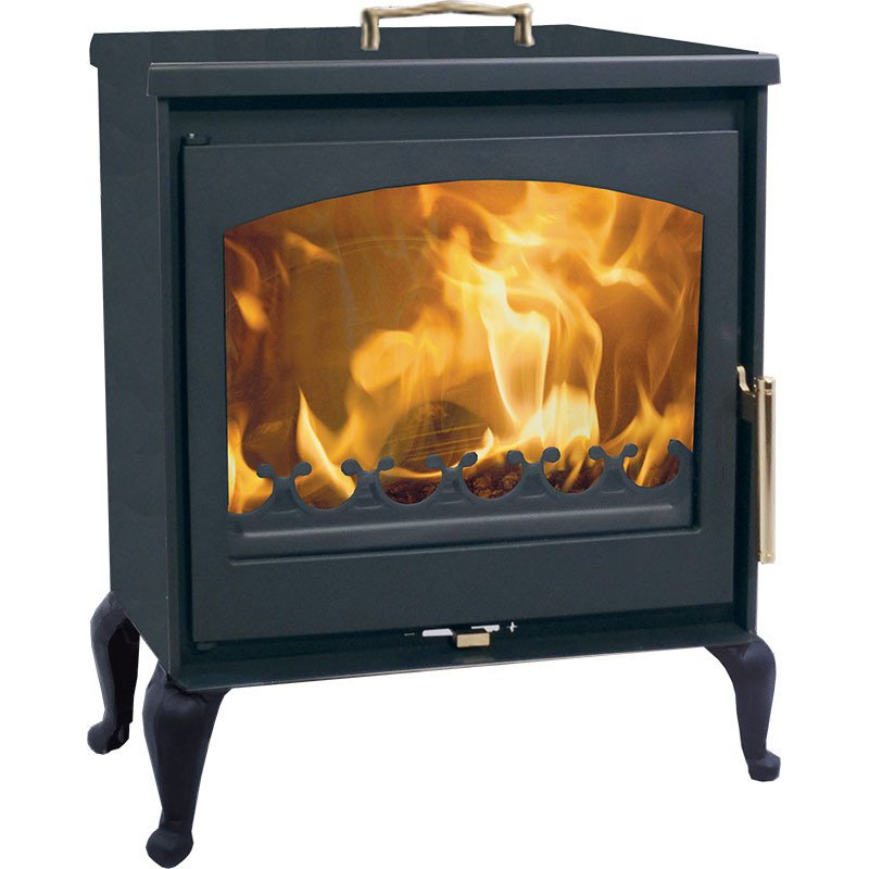 Poêle à bois avec chauffe plat Castilla 8 kw Panadero – Image 4