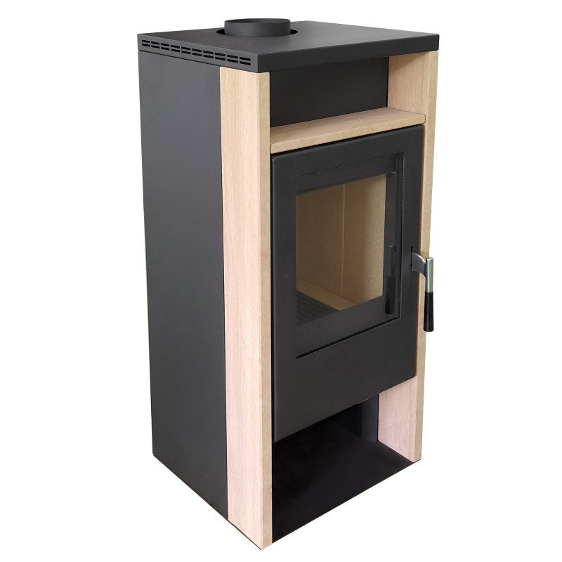 Poêle à bois VEGA pierre de sable 6,2 kw MBS – Image 4