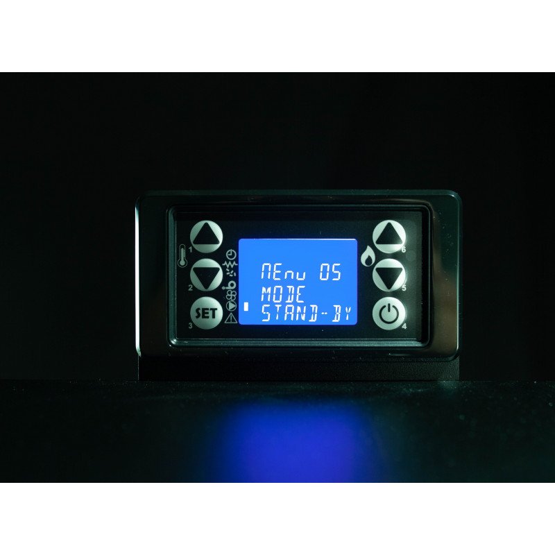 Poêle à granulés Canalisable Cayenne 14 kw ETNA Luxe – Image 4
