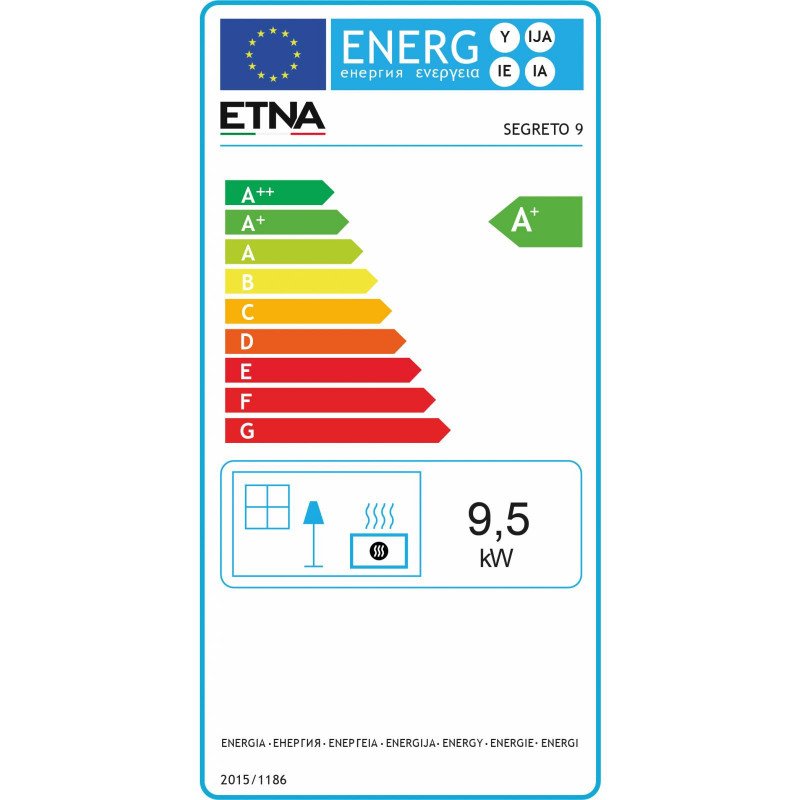 Poêle à granulés Segreto étanche 9 kw ETNA – Image 4
