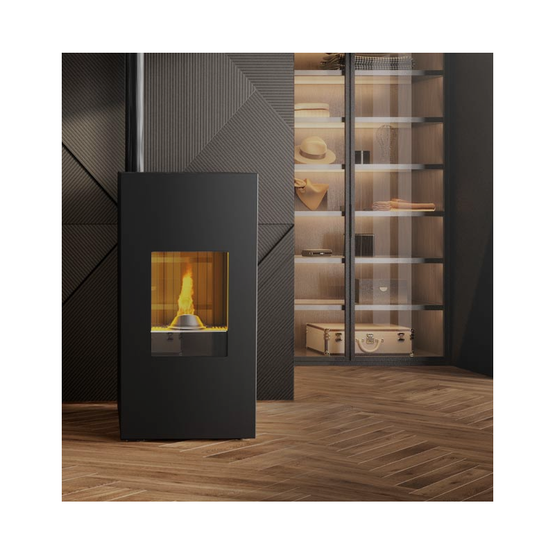 Poêle à granulés canalisable Futura 9 kw FOCO – Image 9