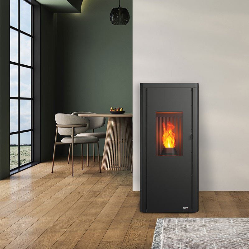 Poêle à granulés étanche Ottimo Silenzio 9.2 kw ETNA Luxe