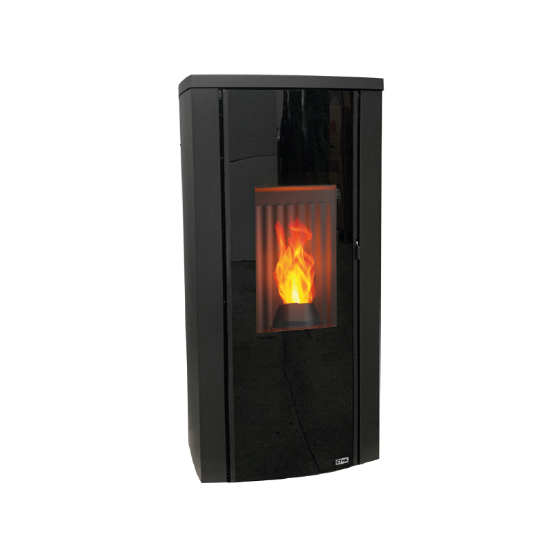 Poêle à granulés étanche (sortie dessus concentrique) Cristallo Silenzio Up 9.2 kw ETNA Luxe – Image 4