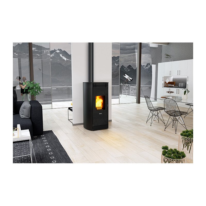 Poêle à granulés étanche (sortie dessus concentrique) - MEO 6 kw FOCO – Image 11