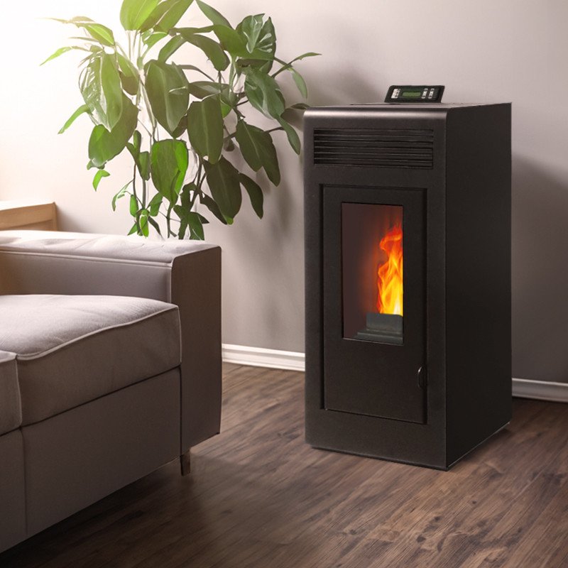Poêle à granulés étanche (sortie dessus concentrique) - Vulcano Up 10,8 kw ETNA